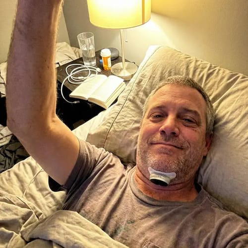 Customer photo review of SleepEase Pro — Eliminates Snoring & Sleep Apnea