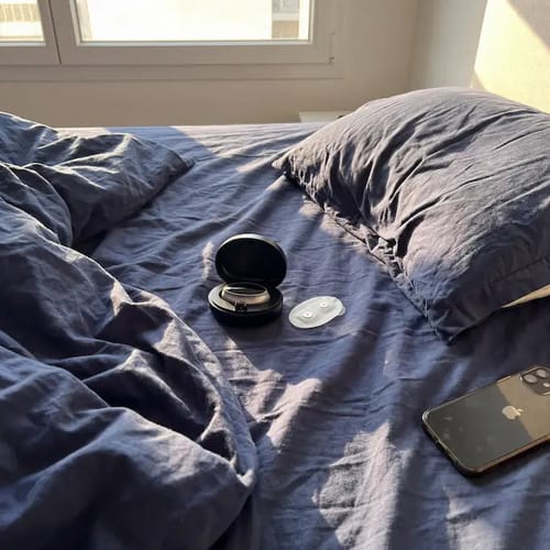 Customer photo review of SleepEase Pro — Eliminates Snoring & Sleep Apnea
