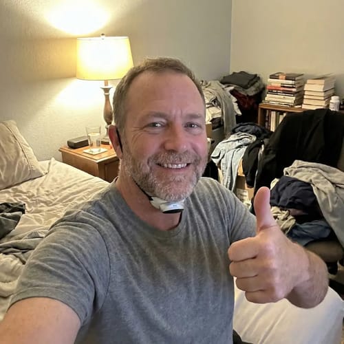 Customer photo review of SleepEase Pro — Eliminates Snoring & Sleep Apnea